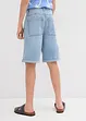 Stretchiga jeansshorts för barn, avslappnad passform, bonprix