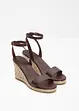 Sandalett med kilklack, bonprix