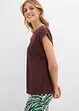 Oversizetopp med stickad look, bonprix