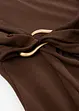 Draperad midiklänning i omlottstil, bonprix