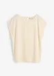 Oversizetopp med stickad look, bonprix