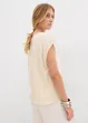 Oversizetopp med stickad look, bonprix