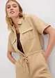Jumpsuit av tunn viskosmix, bonprix