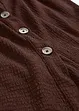 Ärmlös topp i kräppat material med struktur, bonprix