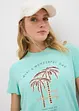 T-shirt med tryckt motiv, bonprix