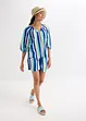 Blus av viskosmaterial med struktur, bonprix