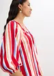 Blus av viskosmaterial med struktur, bonprix