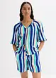Blus av viskosmaterial med struktur, bonprix