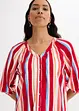 Blus av viskosmaterial med struktur, bonprix