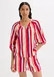 Blus av viskosmaterial med struktur, bonprix