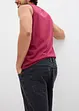 Jeansbermudas med töjbar midja i sidan, Classic Fit, bonprix