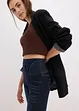 Sömlösa leggings med jeanslook och kraftigt formande effekt, bonprix