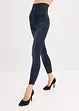Sömlösa leggings med jeanslook och kraftigt formande effekt, bonprix