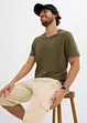 V-ringad T-shirt (3-pack), bonprix