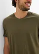 V-ringad T-shirt (3-pack), bonprix