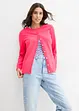 Cardigan med rund halsringning, bonprix
