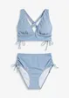 Bikini med korsade axelband (2 delar), bonprix