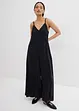 Jumpsuit i viskosmix med justerbara axelband, bonprix