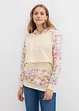 Mjuk mamma-/amningssweatshirt, bonprix