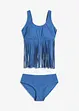 Tankini med fransar (2 delar), bonprix