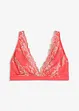Bralette utan bygel, med flerfärgad spets, bonprix