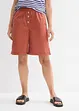 Papertouch-bermudas av bomull, bonprix