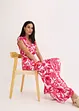 Mönstad jumpsuit av jersey, bonprix