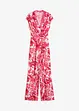 Mönstad jumpsuit av jersey, bonprix
