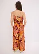 Mönstrad jumpsuit av viskos med mjukt fall, bonprix