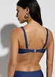 Bikiniöverdel med bygel, jeanslook, bonprix