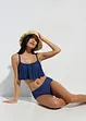 Bikinöverdel i jeanslook, bonprix