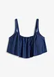 Bikinöverdel i jeanslook, bonprix