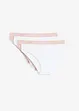 Trosa med spets (4-pack), bonprix
