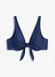Bikiniöverdel med bygel, jeanslook, bonprix