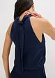 Jumpsuit i satin med struktur, bonprix