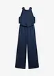 Jumpsuit i satin med struktur, bonprix