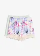 Pyjamasshorts (2-pack) i mjuk viskosmix, bonprix