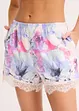 Pyjamasshorts (2-pack) i mjuk viskosmix, bonprix