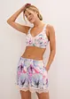 Pyjamasshorts (2-pack) i mjuk viskosmix, bonprix