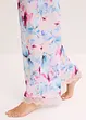 Lång pyjamasbyxa av glansig viskos, bonprix