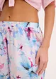 Lång pyjamasbyxa av glansig viskos, bonprix