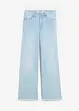 Stretchjeans med hög midja och vida ben, bonprix