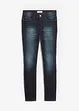 Stretchiga skinny-jeans med medelhög midja, bonprix