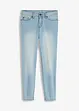 Korta tajta stuprörsjeans med medelhög midja, bonprix