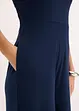 Jerseyjumpsuit med laserskurna cut-outs, bonprix