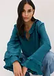Blus av tunn viskosmix, bonprix