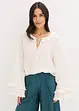 Blus av tunn viskosmix, bonprix