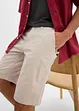 Bermudas i chinosmodell i ren bomull, Regular Fit, bonprix