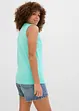 Stickad topp, bonprix