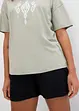 T-shirt med tryck, bonprix